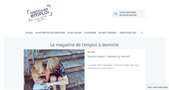 Desktop Screenshot of particulieremploi.fr